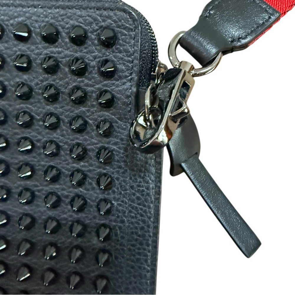 Christian Louboutin Loubilab Empire Spikes Crossbody Bag Black NWT - Picture 3 of 12